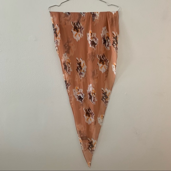 | vince camuto • southern belle floral silk scarf | - Picture 5 of 10